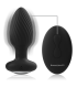 Black&Silver Wells Plug — profil rotateur premium silicone