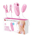 Pretty Love — Imonie ensemble 3 en 1 ventouse tétons et clitoris