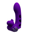 Pretty Love — Couvre-doigt vibrateur Orlando violet