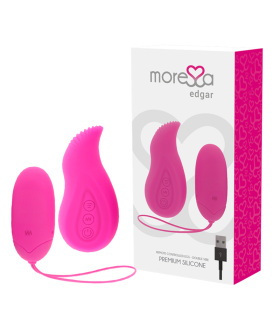 Moressa Edgar — télécommande silicone premium homme, vue principale