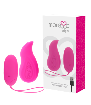 Moressa Edgar — télécommande silicone premium homme, vue principale