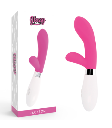Glossy Jackson lapin rose — vibrateur Sélection douce, vue principale