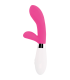 Jackson Glossy rose — lapin double stimulation modulable