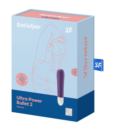Satisfyer Ultra Power Bullet 2 — profil format compact violet