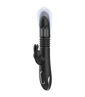 Black&Silver Kenji — profil vibrateur rabbit connecté premium