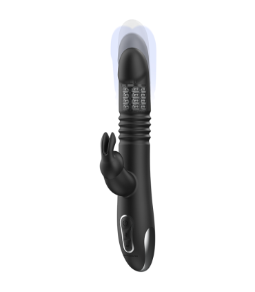 Black&Silver Kenji — profil vibrateur rabbit connecté premium
