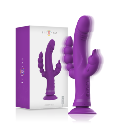 Intense Casanova rabbit violet — vibrateur Sélection douce, vue principale