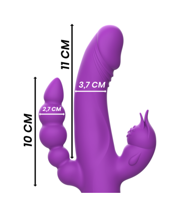 Intense Casanova — profil vibrateur rabbit violet premium