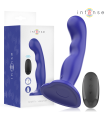 Intense — Vibrateur Shorty ventouse télécommande bleue