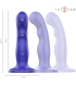 Intense Shorty — profil ventouse bleue premium