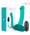Intense — Vibrateur Katie ventouse 10 vibrations télécommande bleue